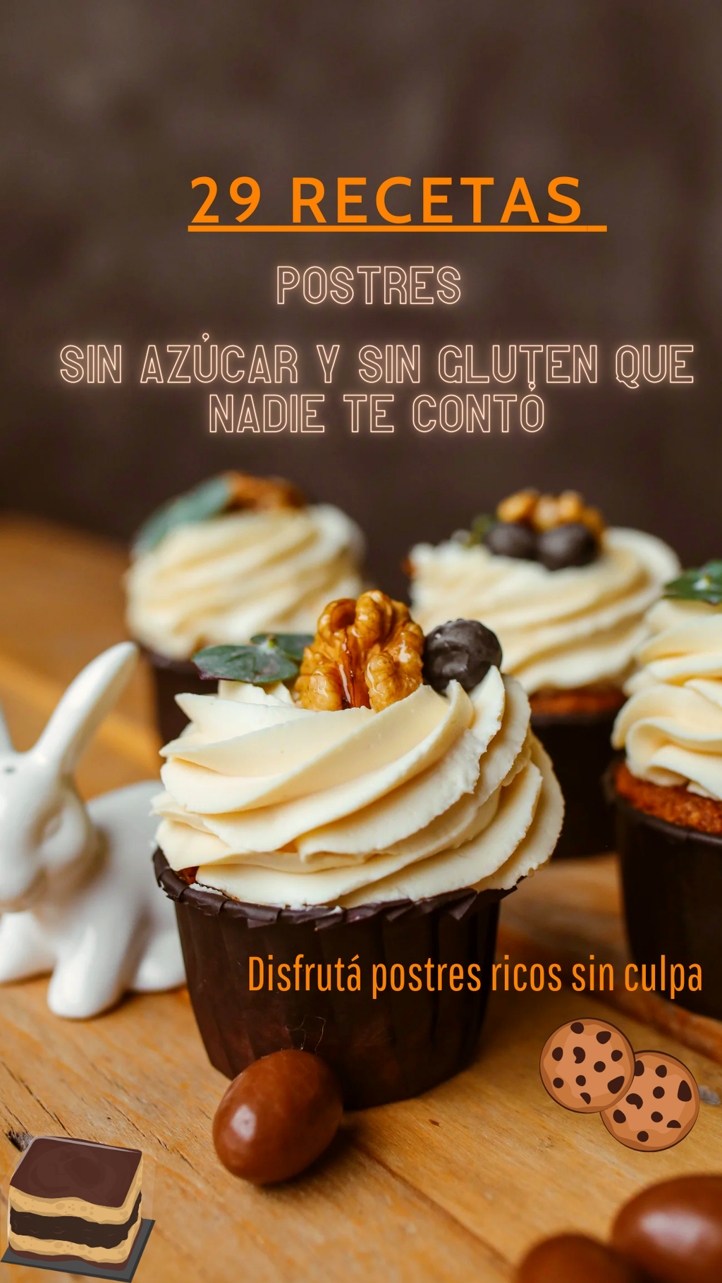 POSTRES SIN AZUCAR Y SIN TACC